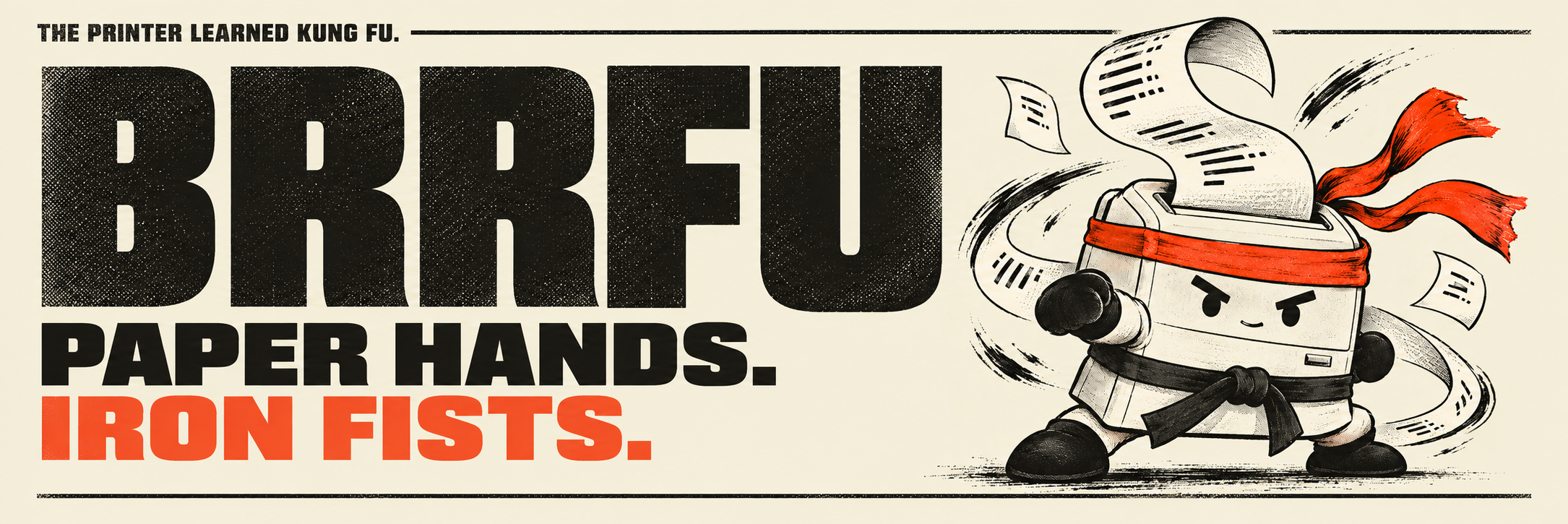 BRRFU cover image: Paper hands. Iron fists.
